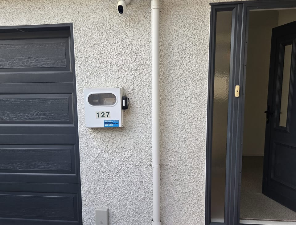 lockbox on power box