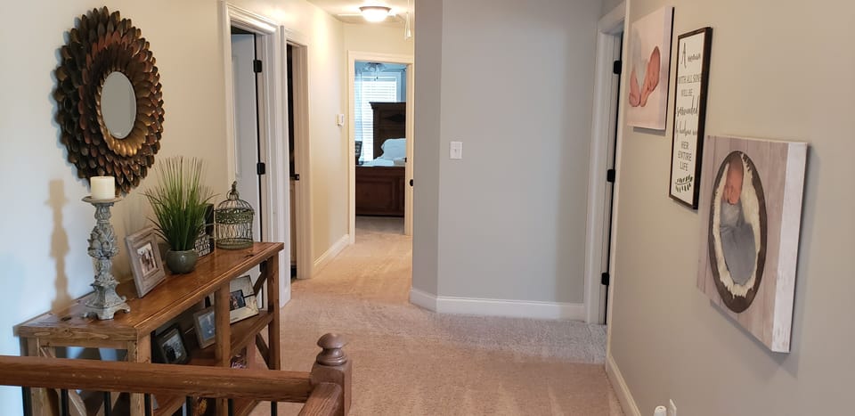 Upstairs hallway