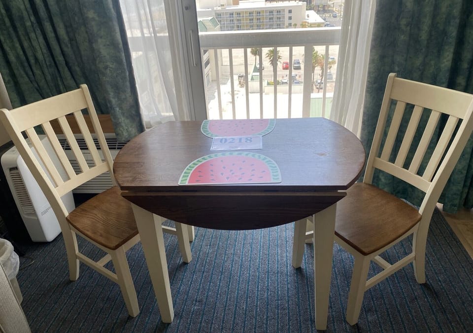 Table and chairs