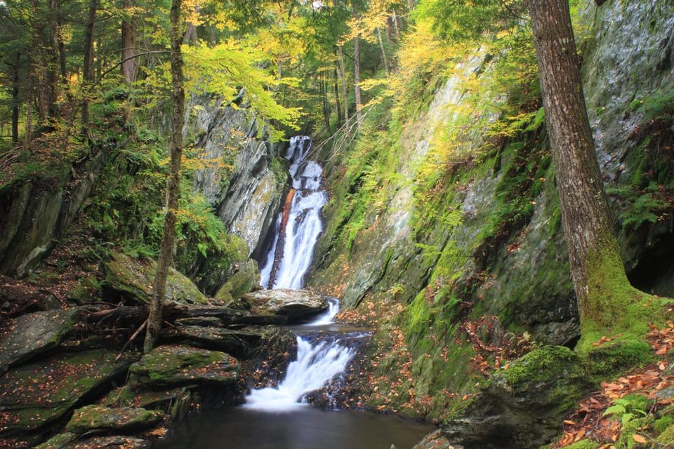 Tannery Falls are only a 30 minute hike away.