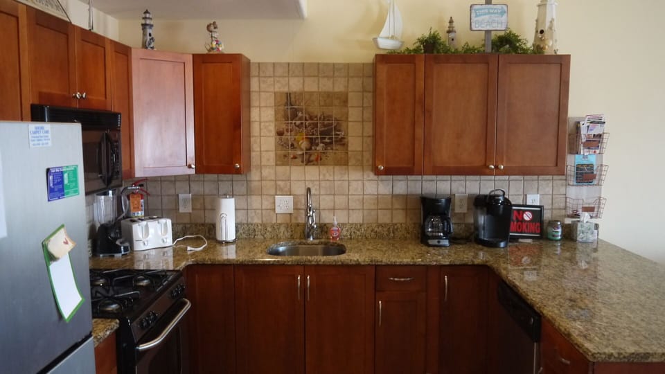 View from inside kitchen