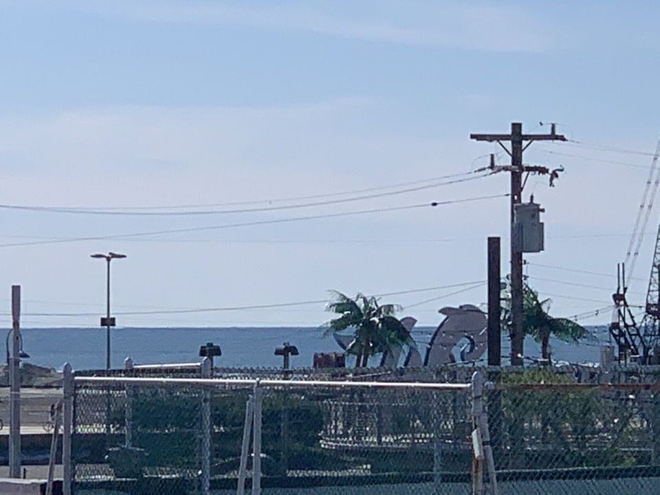 Another view from balcony with Wildwood Sign in background 
