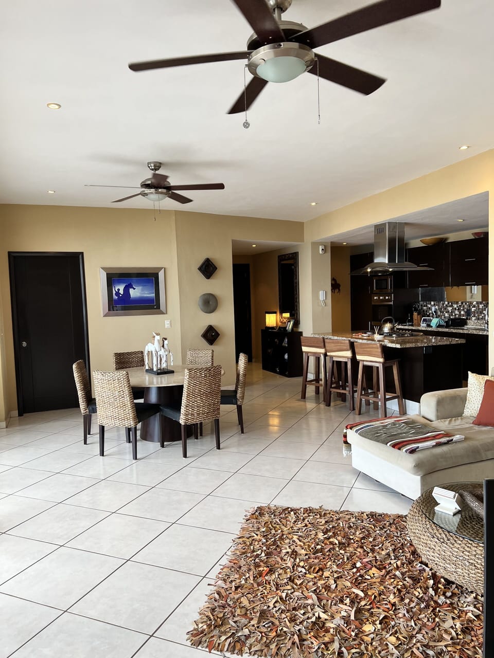Living, Dining & Kitchen