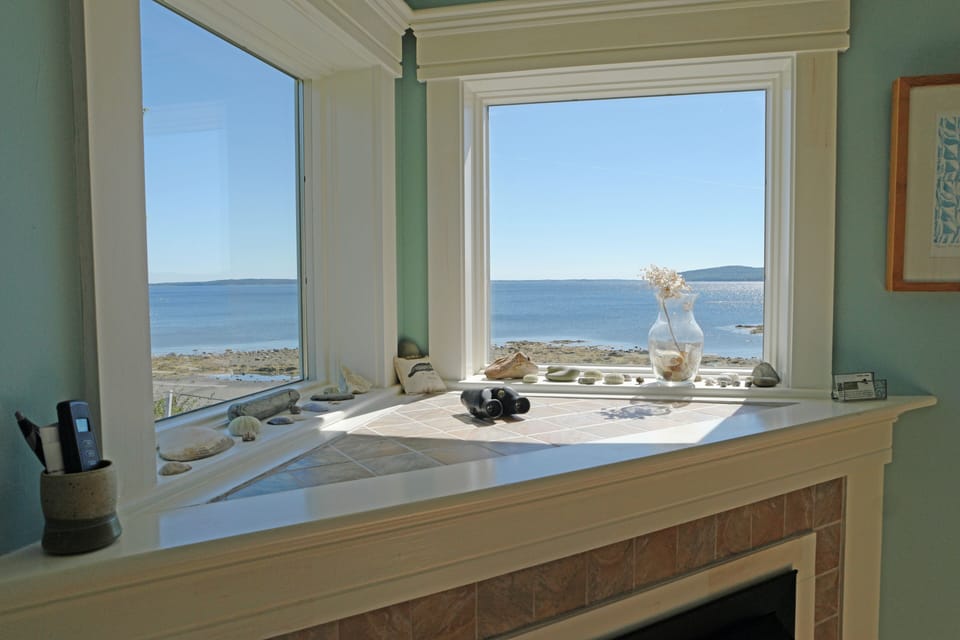 View from the corner windows