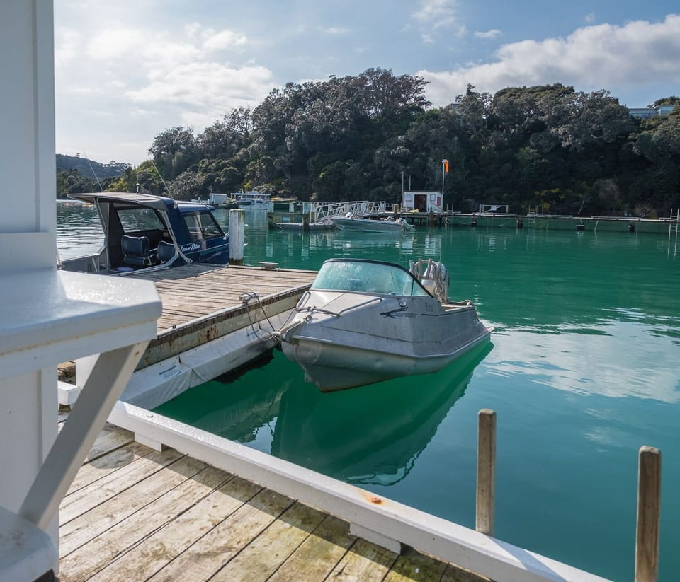 Pontoon boat park