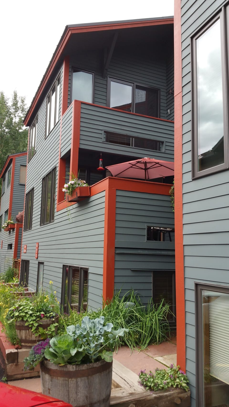 View of Deck/Patio Area from Alley