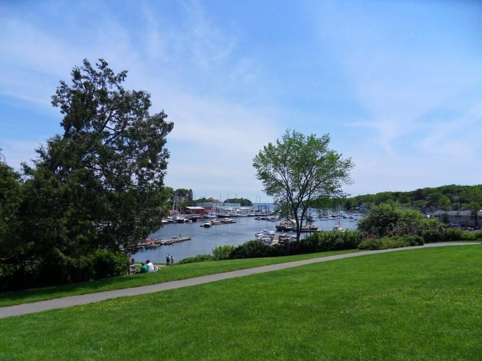 Camden harbor is a must visit for Maine made products and downeast hospitality.