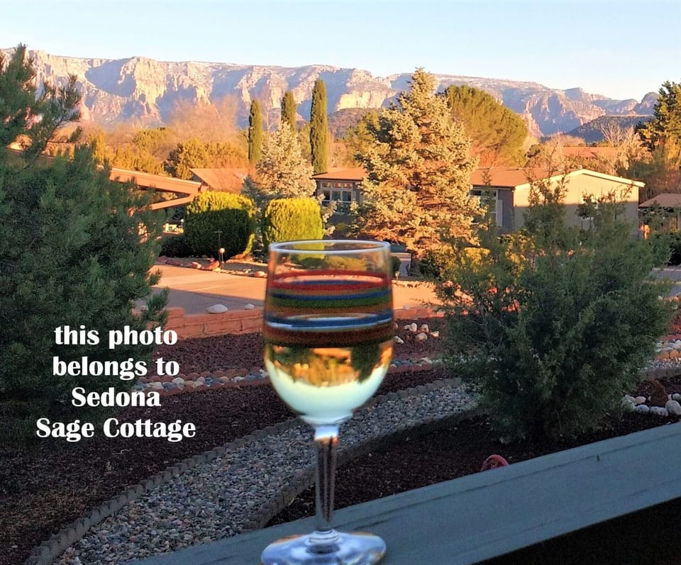 Enjoy your beverage of choice at sunset. 