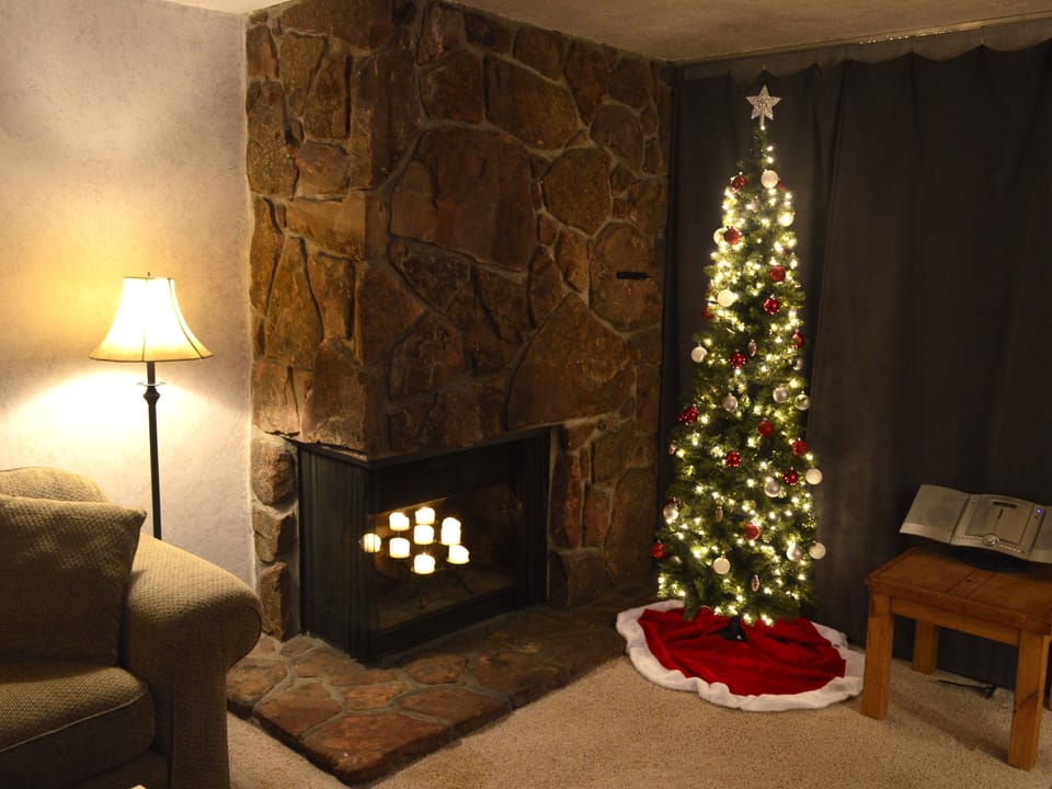 Christmas tree for your December stay!