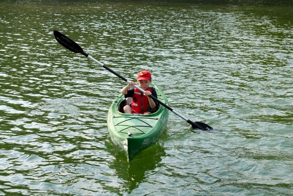 Has your child ever been in a kayak?
