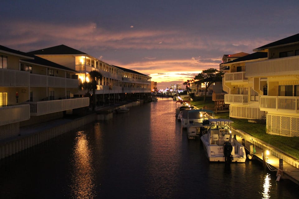 Sunset at Sandpiper cove