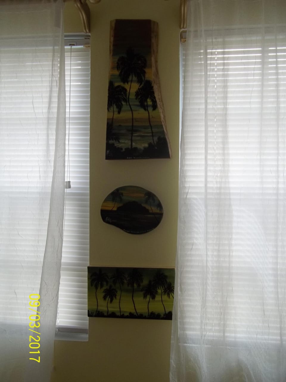 Local art throughout the condo