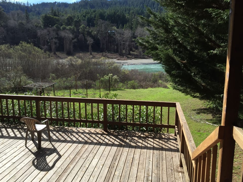 Shaded deck