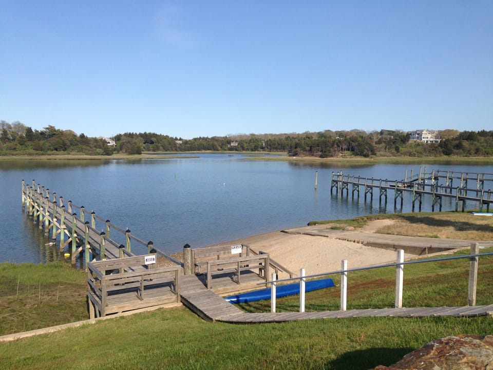 Our private beach only 5 houses away!