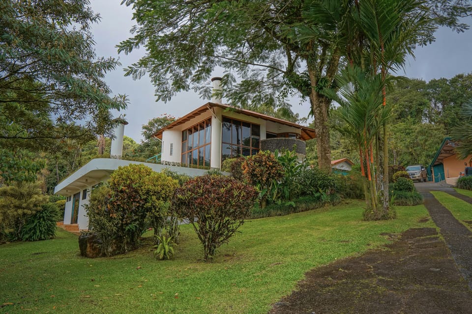 Tri-Level Villa with views in every direction of the Lake and Jungle..  
