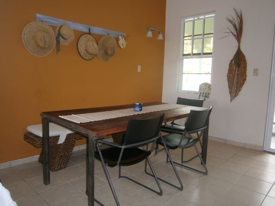 Dining table upstairs (there is an second table)