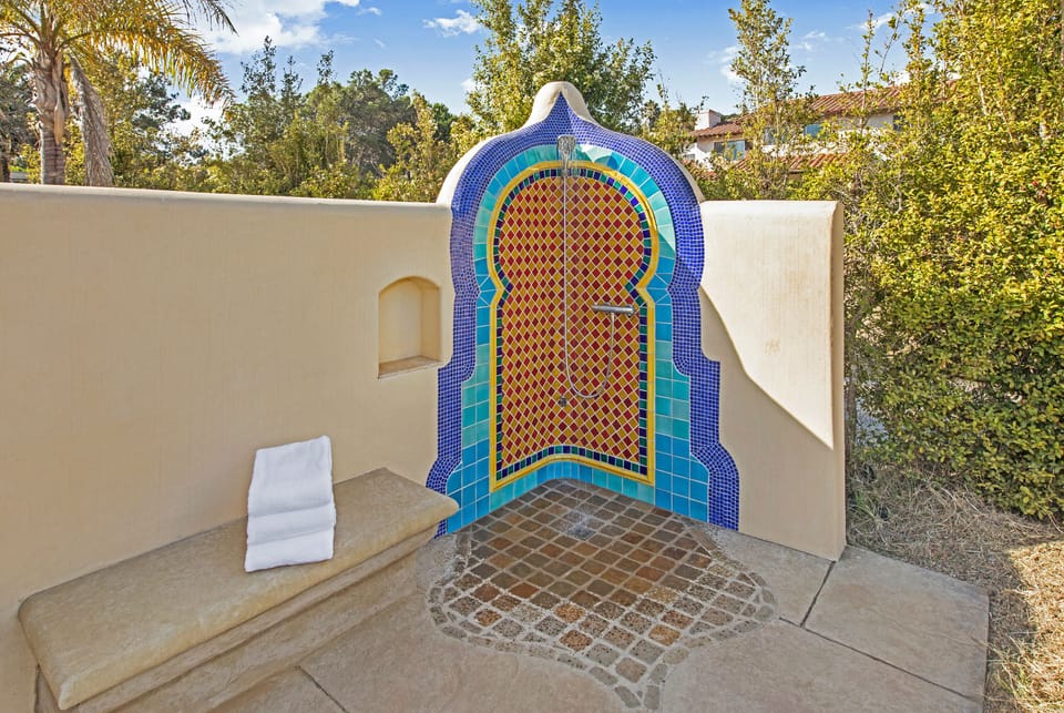 Outdoor shower