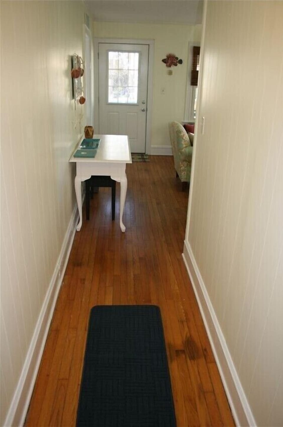 Hallway from the back bedrooms