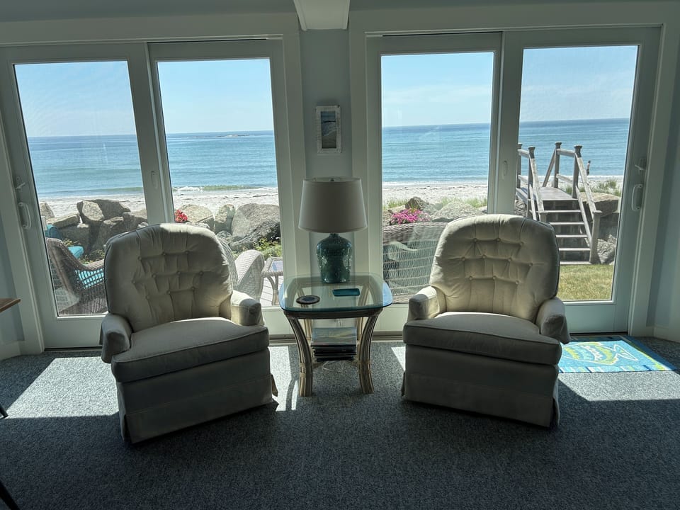 view from the living room