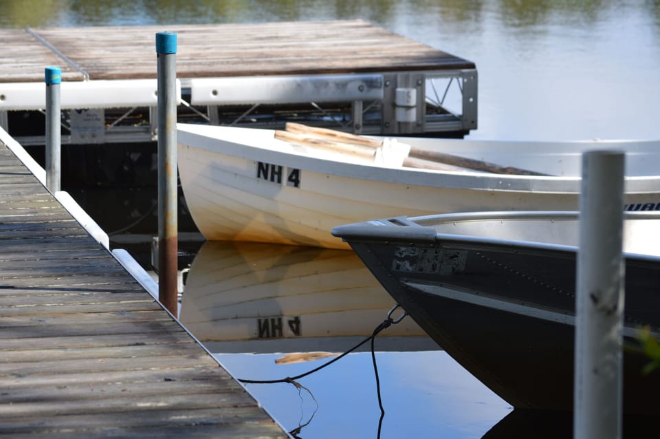 Rowboats available for use