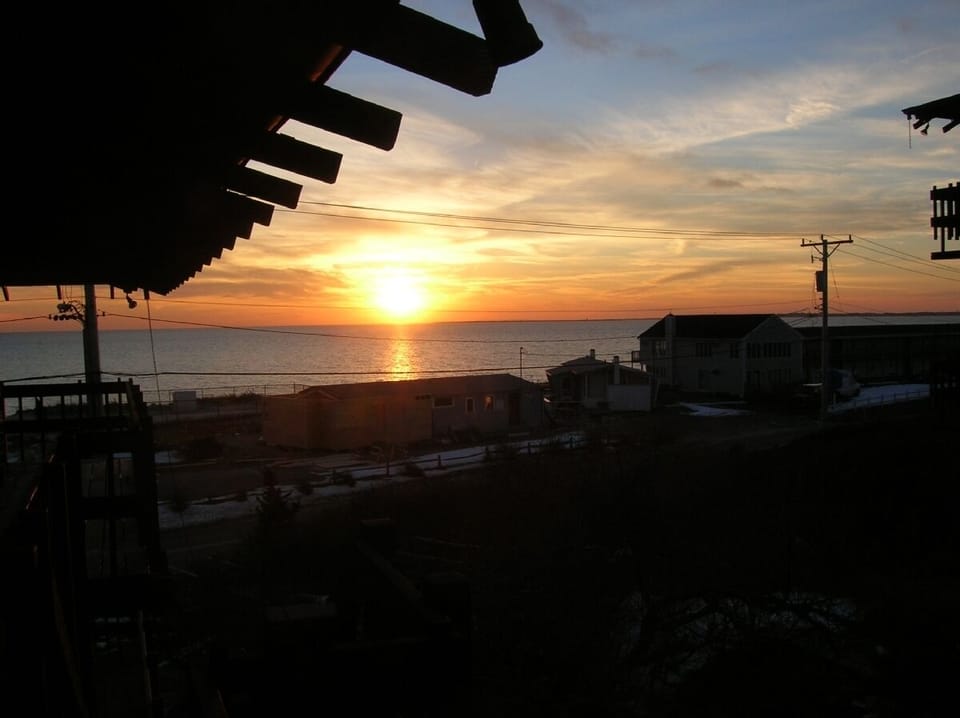 View from deck