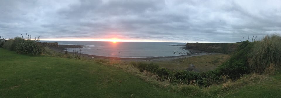 Panoramic of entire bay