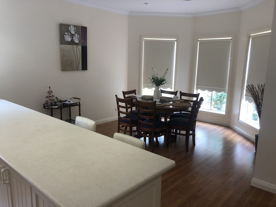 Large open dinning room.