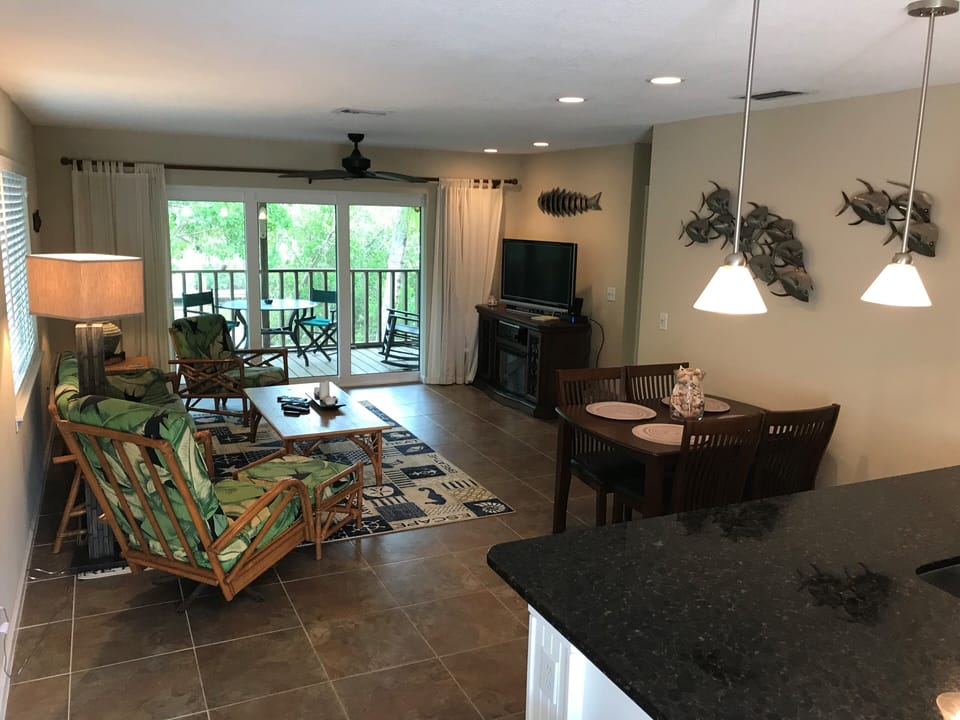 Living room from entry