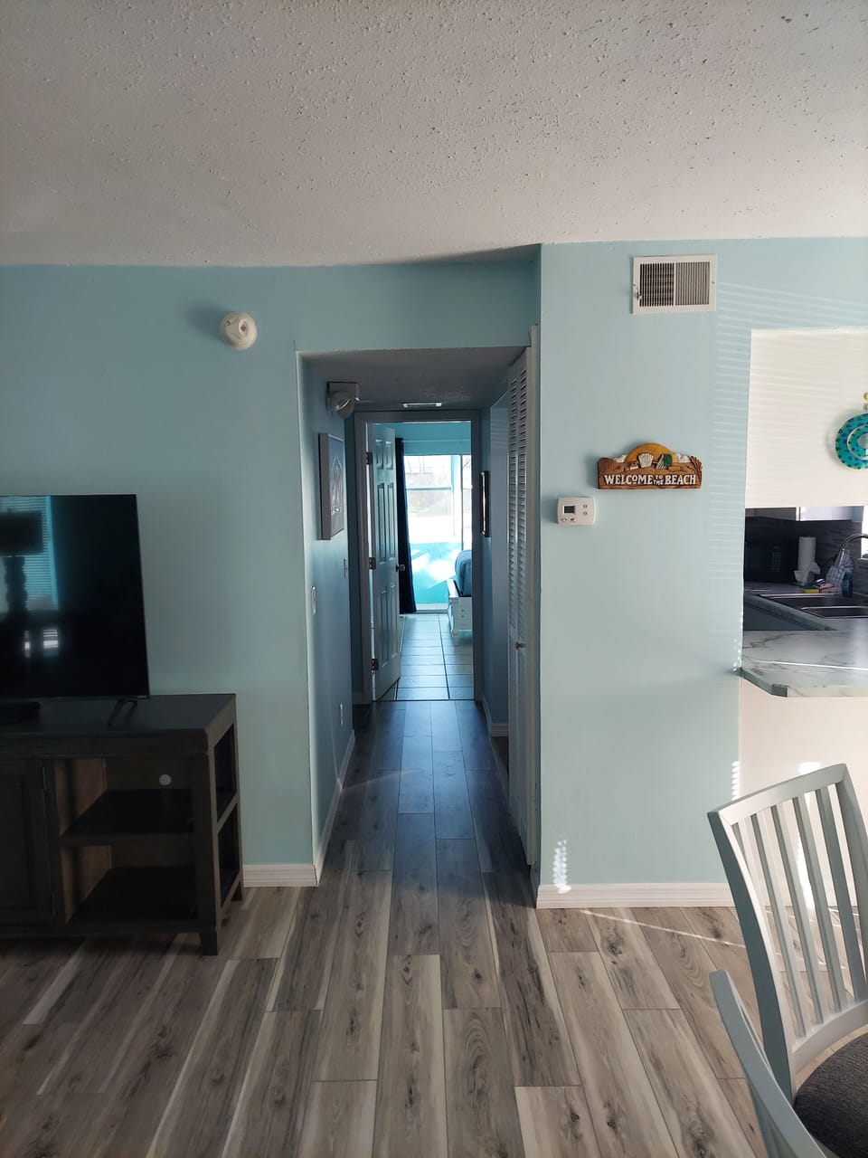 Hall to Bedrooms.and Bathrooms