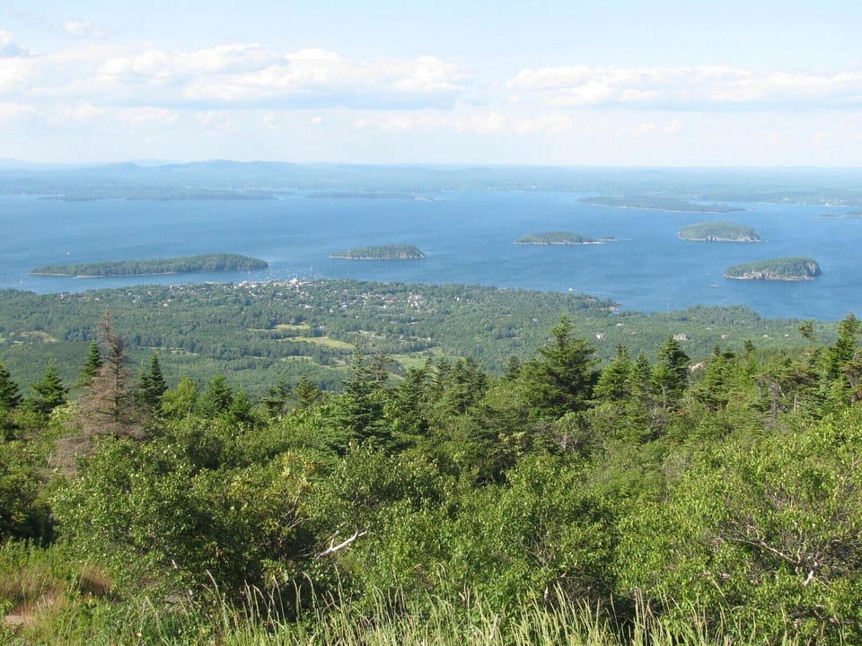 View from Top of Cadillac Mountain