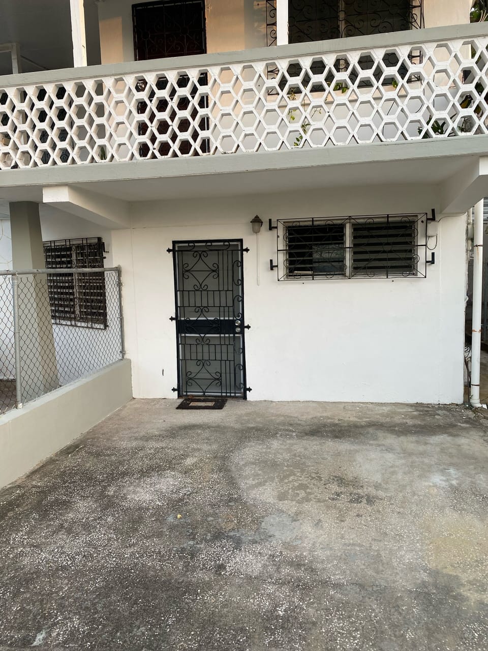 You can park two vehicles in your very own private parking area