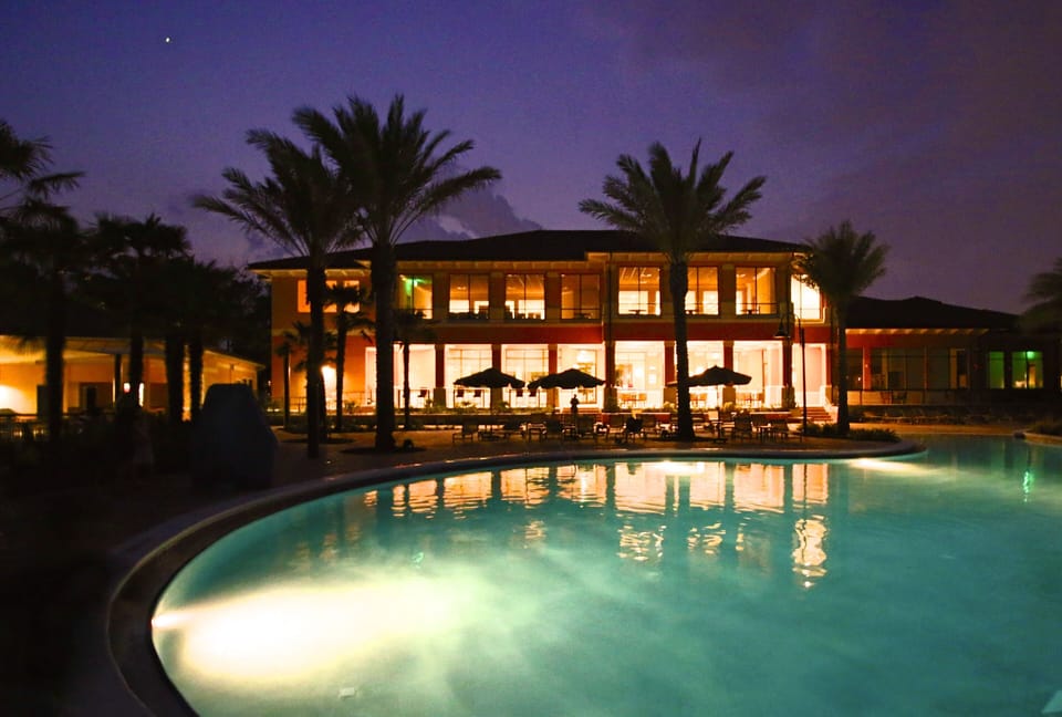 Club House in Night