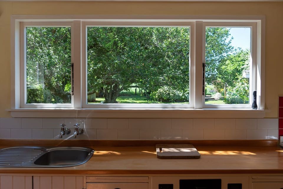  view from the kitchen