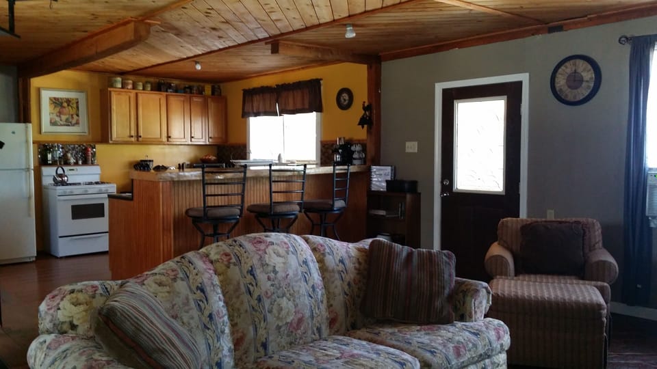 Lower level - open floor plan