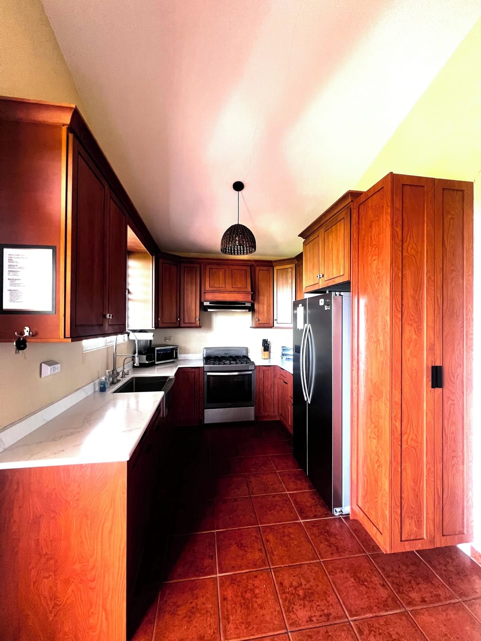 Well equipped kitchen  in the Upper Palm, 2nd floor, 2 bedroom home