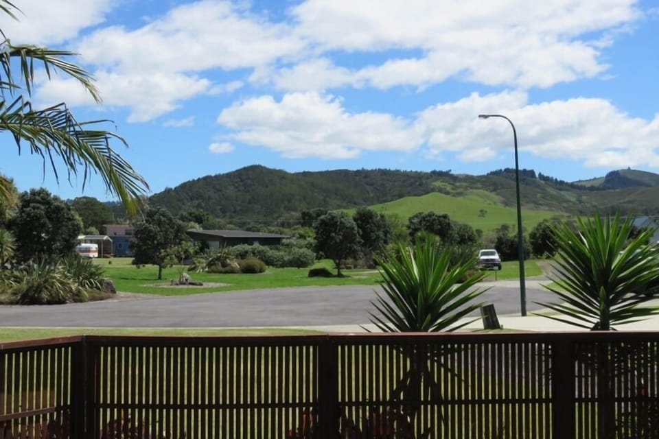 View of the cul-de-sac from the front deck.