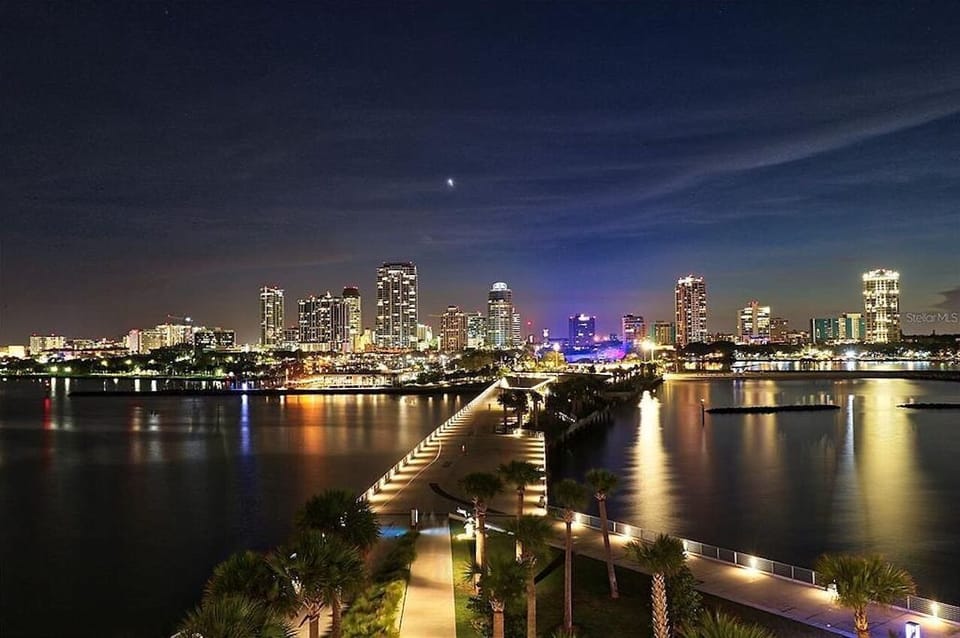 View of downtown from Pier.