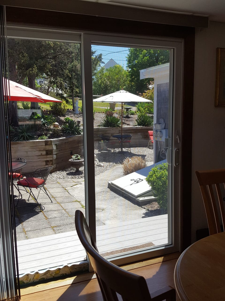 Patio/Garden view from dining room