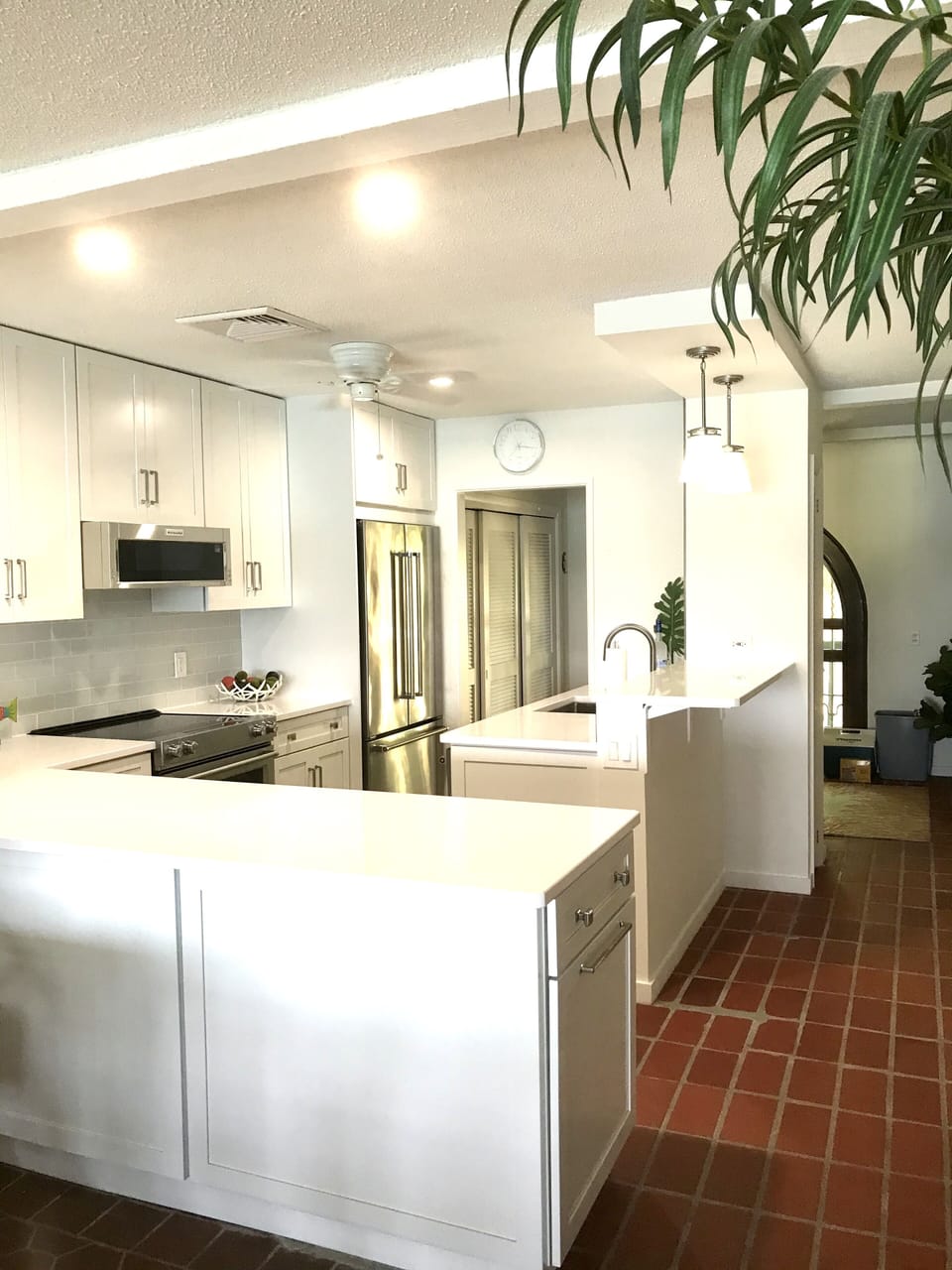 Renovated kitchen