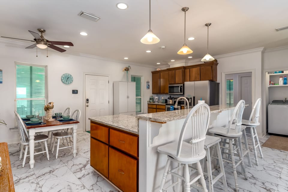 Cook and Entertain with a View Dauphin Island Vacation Home