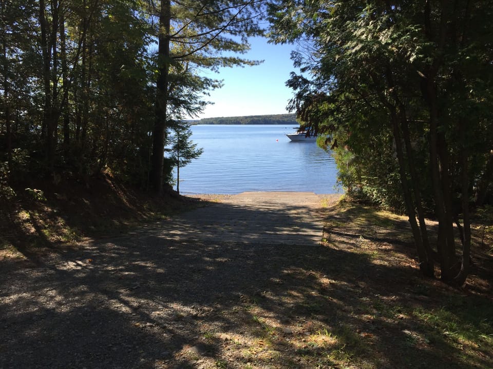 Private (shared) boat launch