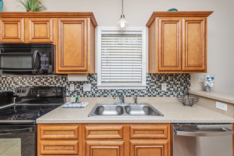 Spacious  and clean kitchen
