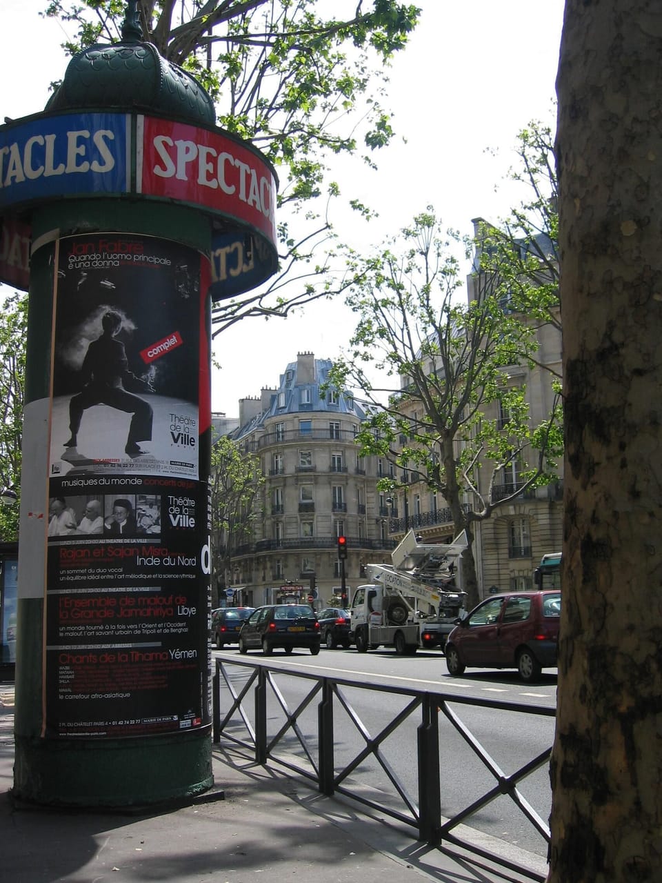 View of building from across Blvd. St. Germain.