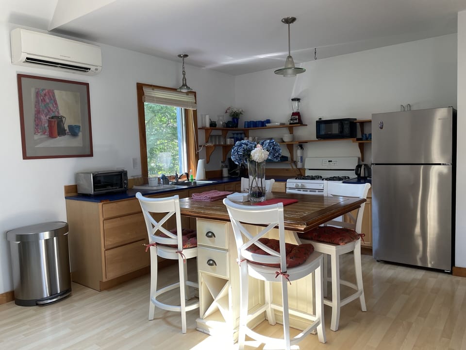View into the kitchen