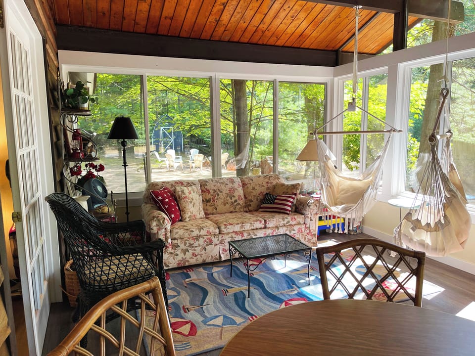 Relaxing sunroom