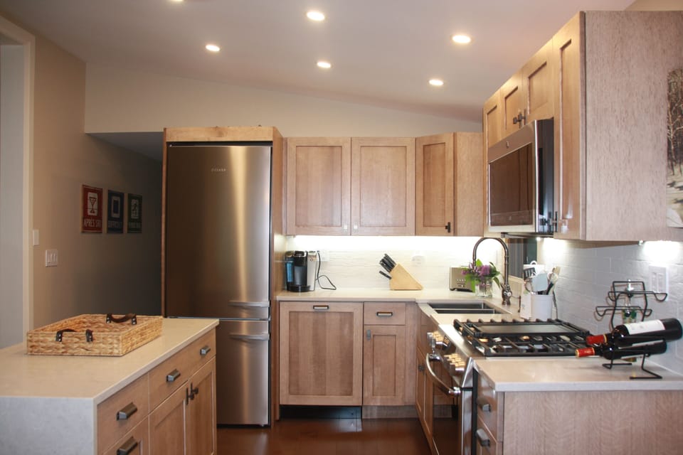 High-end appliances: Miele, Bosch, GE Profile