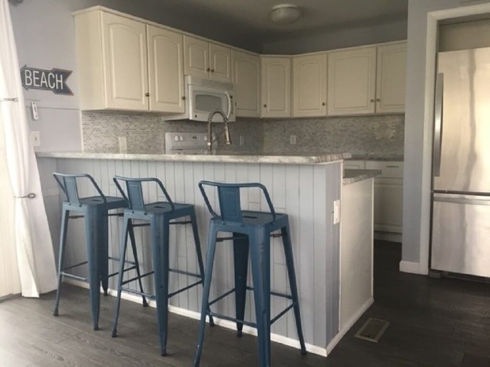 Remodeled kitchen