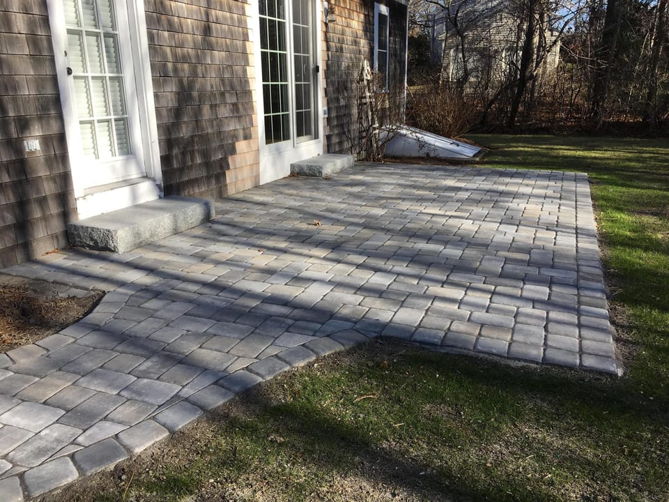 New patio Fall 2018