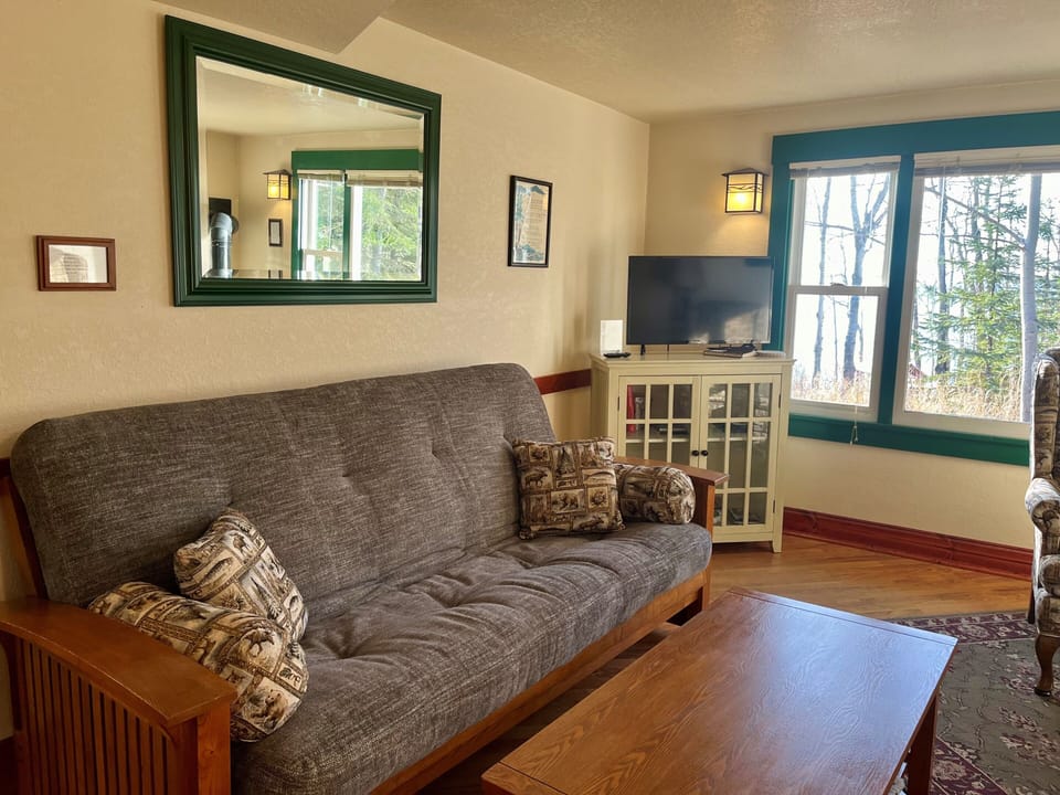 Roadside View in Summer
Make Cottage #3 your home away from home. It has the comforts of home but with the raw beauty of Lake Superior at your doorstep and adventures just a short drive away.