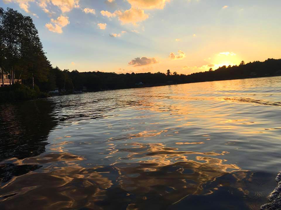 Sunset boat ride